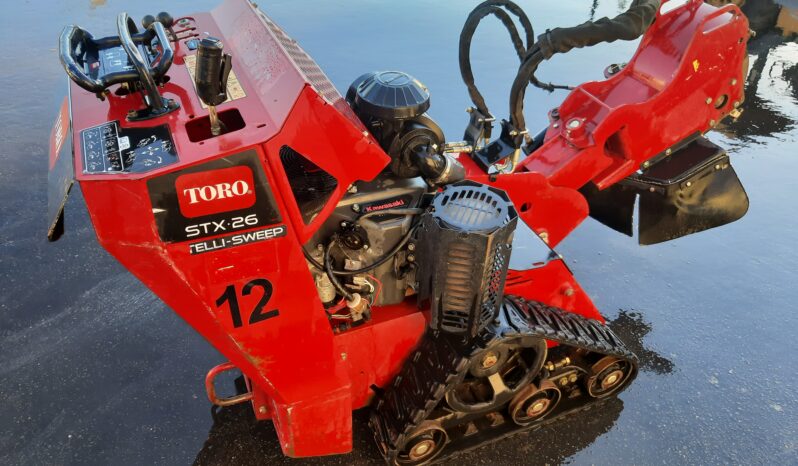 Toro STX26 Stump Grinder full