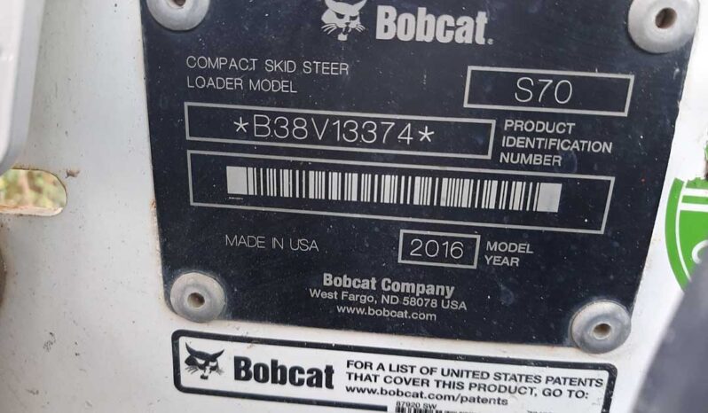 Bobcat S70 Skid Steer full