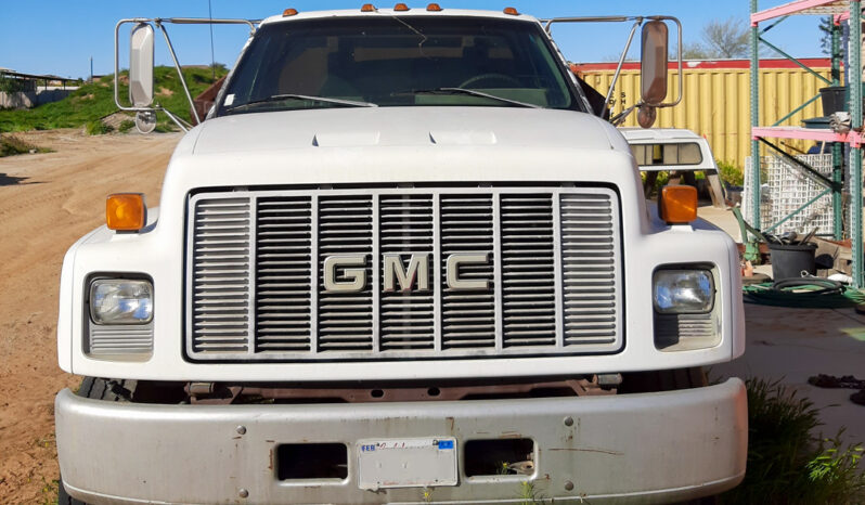 1996 GMC Topkick C7 Flatbed Truck full