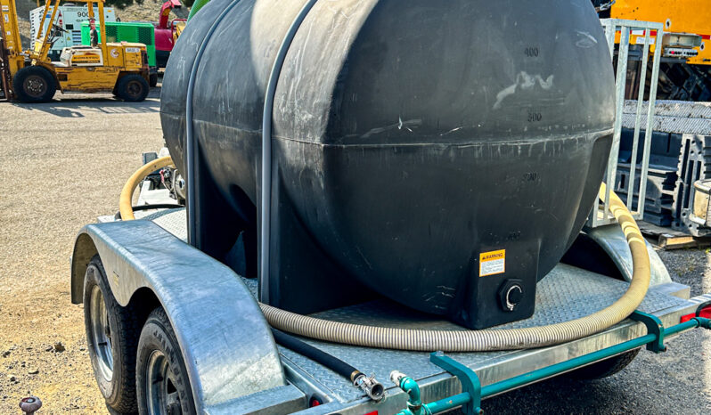 WasteCorp 500 Gallon Water Tank full