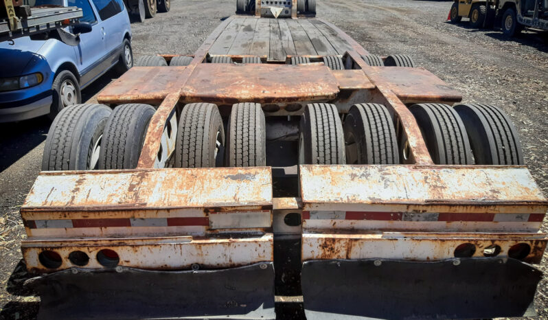 Cozad 60-Ton Lowboy RGN Trailer – 16 Tires full